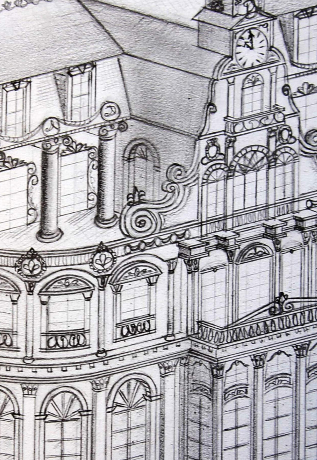 Untitled, Pencil on paper, 29.7x42cm
